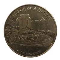 Hellenic Heritage Collectors Coin - Delphi Temple of Athena