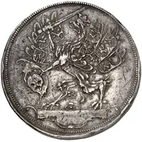 3 Thalers - Francis I Death of Anna Maria