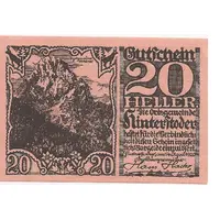 20 Heller Hinterstoder
