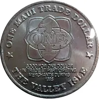1 Maui Trade Dollar