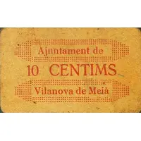10 Céntimos Vilanova de Meià