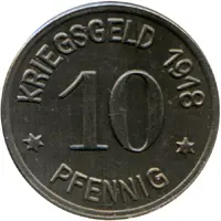 10 Pfennig - Siegen