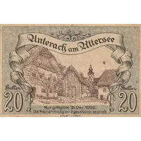 20 Heller Unterach am Attersee