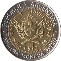 1 Peso Bicentennary of the First Patriotic Coin
