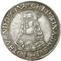 1/2 Thaler - Christina