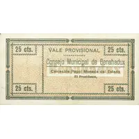 25 Céntimos Benahadux