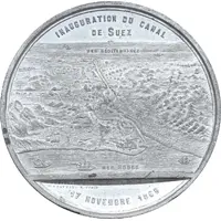 Medal - Opening of the Suez Canal