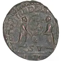 Follis - Decentius VICTORIAE DD NN AVG ET CAE, Lugdunum