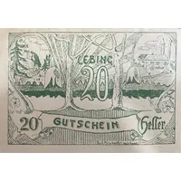 20 Heller Lebing, Green issue