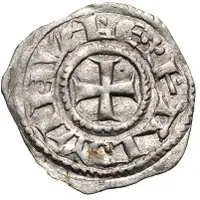 Obol - Baldwin III Tower of David - honed type