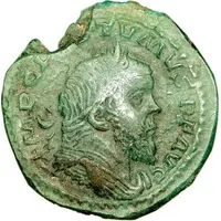 Sestertius - Postumus LAETITIA AVG, Treveri