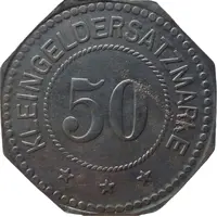 50 Pfennig - Burghausen an der Salzach Acetonfabrik