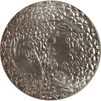 Token Flowers and young woman