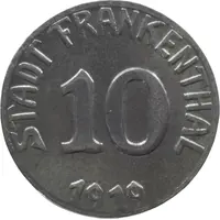10 Pfennig - Frankenthal