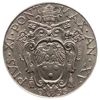 50 Centesimi - Pivs XI