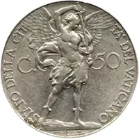 50 Centesimi - Pivs XI