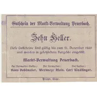 10 Heller Peuerbach, Markt-Verwaltung Peuerbach