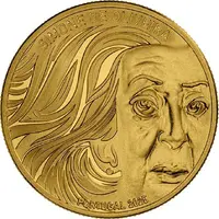 5 Euro Simone de Oliveira, Gold