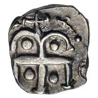 Denier at anchored cross Paris mint