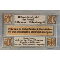 50 Pfennig I. Iwersen