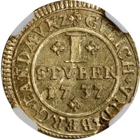 1/2 Ducat - Charles Philip of Pfalz-Neuburg Pattern