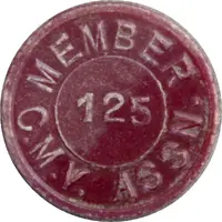 Token - Canterbury Member 125