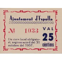 25 Céntimos Espolla