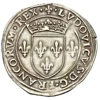 1/2 Testone - Ludovico XII d'Orléans
