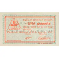1 Peseta Pinedes del Llobregat