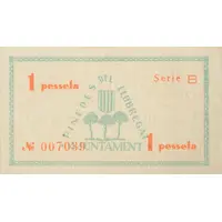 1 Peseta Pinedes del Llobregat