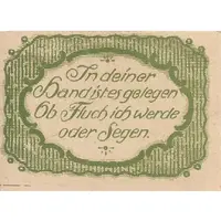 10 Pfennig Bezirkssparkasse