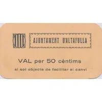 50 Céntimos Altafulla