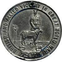 Medal - Peace Celebrations 1919 Wales