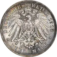 3 Mark - Frederick August III Battle of Leipzig
