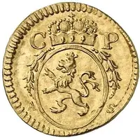 1 Kreuzer 'Konventionskreuzer' - Charles Theodore Gold pattern strike