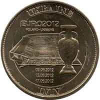 Monnaie de Paris Tourist Token - Euro 2012 Ukraine - Lviv