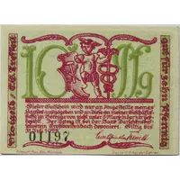 10 Pfennig Kleinkunstindustrie Carl Günther Tresselt
