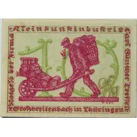 10 Pfennig Kleinkunstindustrie Carl Günther Tresselt