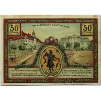 50 Pfennig Goethe Series - Marktplatz