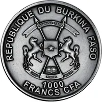 1000 Francs CFA Moses Exodus