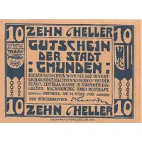 10 Heller Gmunden