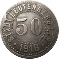 50 Pfennig - Leutenberg in Thüringen