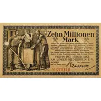 10 000 000 Mark Verein der Bergwerke am Linken Niederrhein