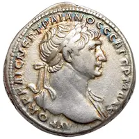 Tridrachm - Trajan ΔΗΜΑΡΧ ΕΞ ΥΠΑΤΟ Ϛ