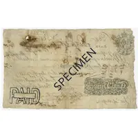 200 Pounds White, 1778 issue