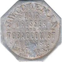Token - J.W. Coleman 3D Barber Check