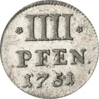 4 Pfennig - Frederick Alexander