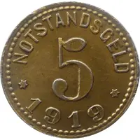 5 Pfennig - Sinzig