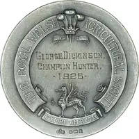 Award - Edward Prince of Wales Royal Welsh Agricultural Society