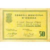 50 Céntimos Ogassa